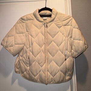 Max Mara Leisure Quilted Short Sleeve Jacket